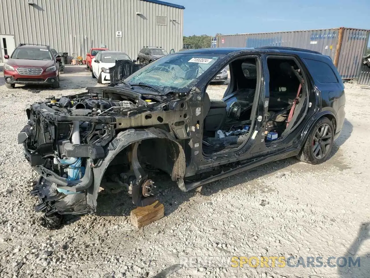 1 Photograph of a damaged car 1C4SDJGJ8LC100125 DODGE DURANGO 2020