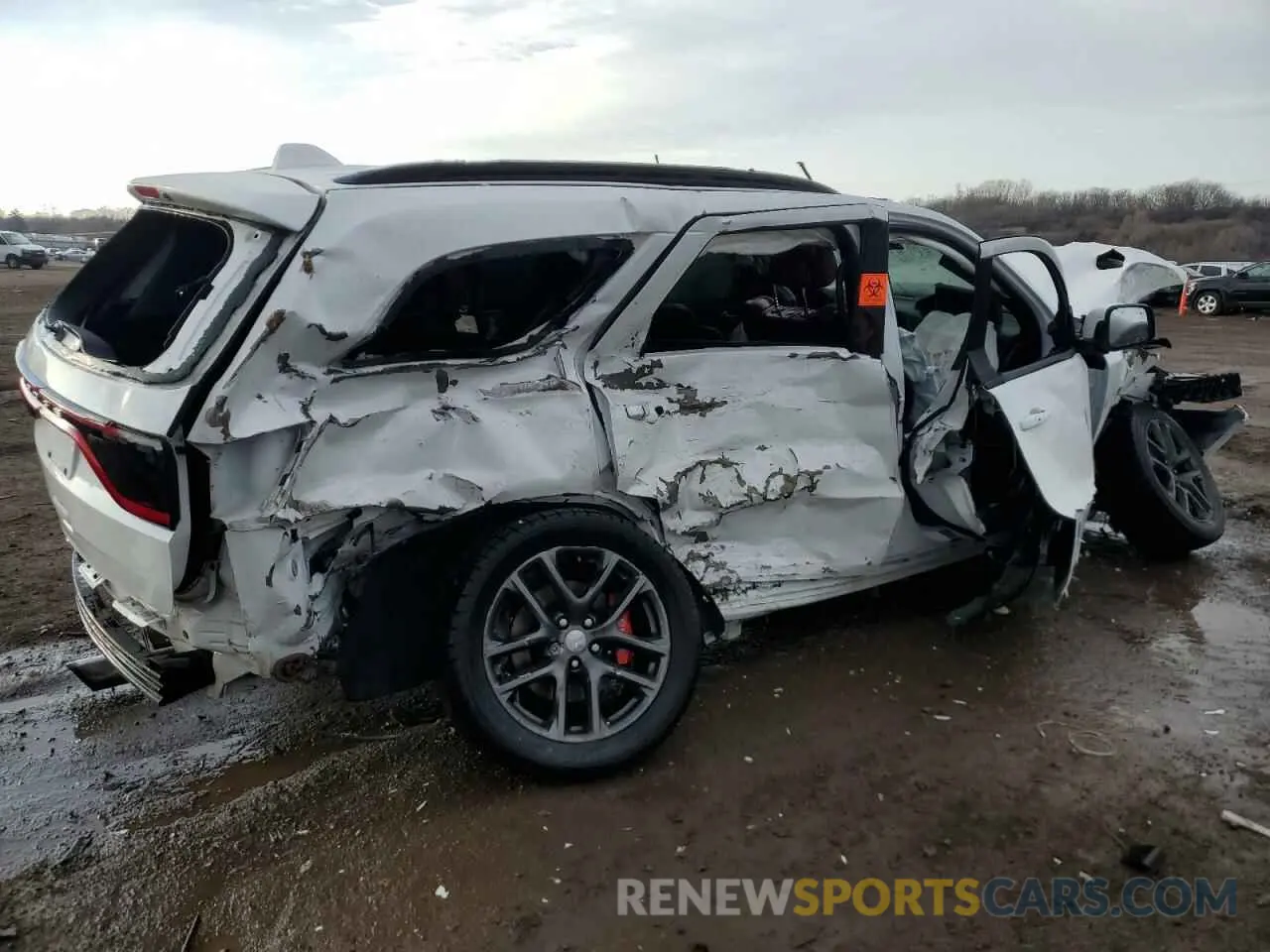 3 Photograph of a damaged car 1C4SDJGJXLC257560 DODGE DURANGO 2020