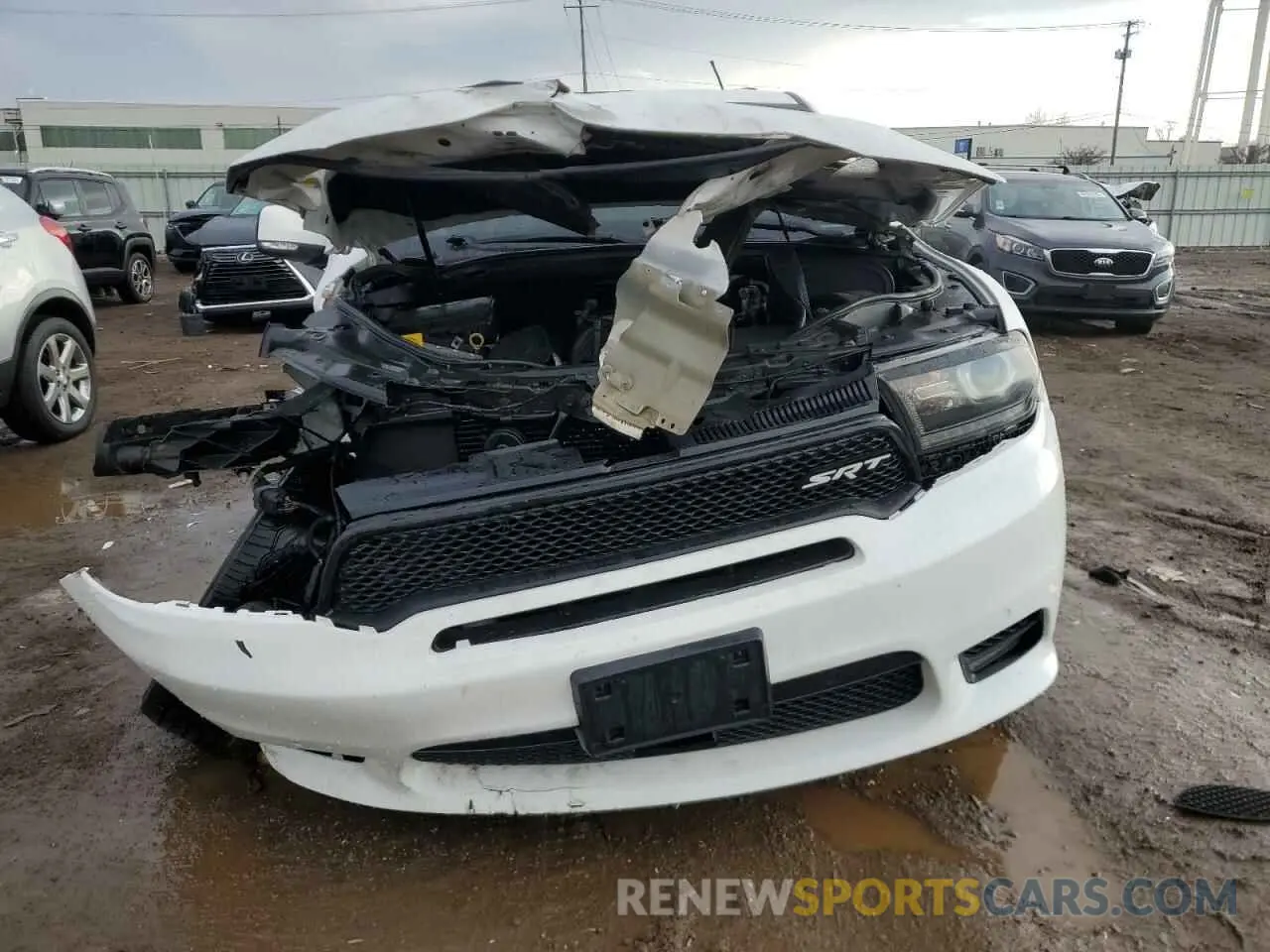 5 Photograph of a damaged car 1C4SDJGJXLC257560 DODGE DURANGO 2020