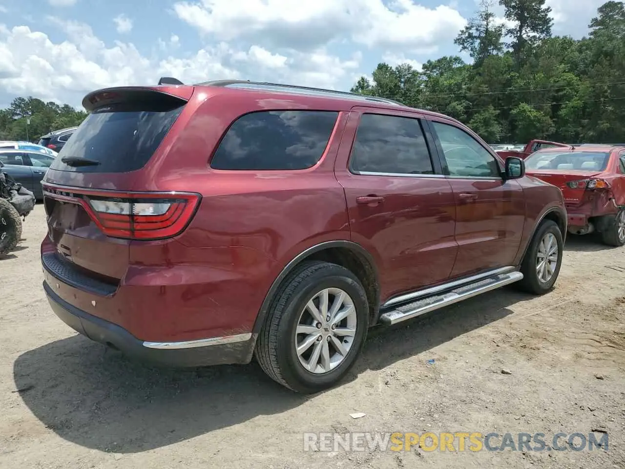 3 Photograph of a damaged car 1C4RDHAG0MC641434 DODGE DURANGO 2021
