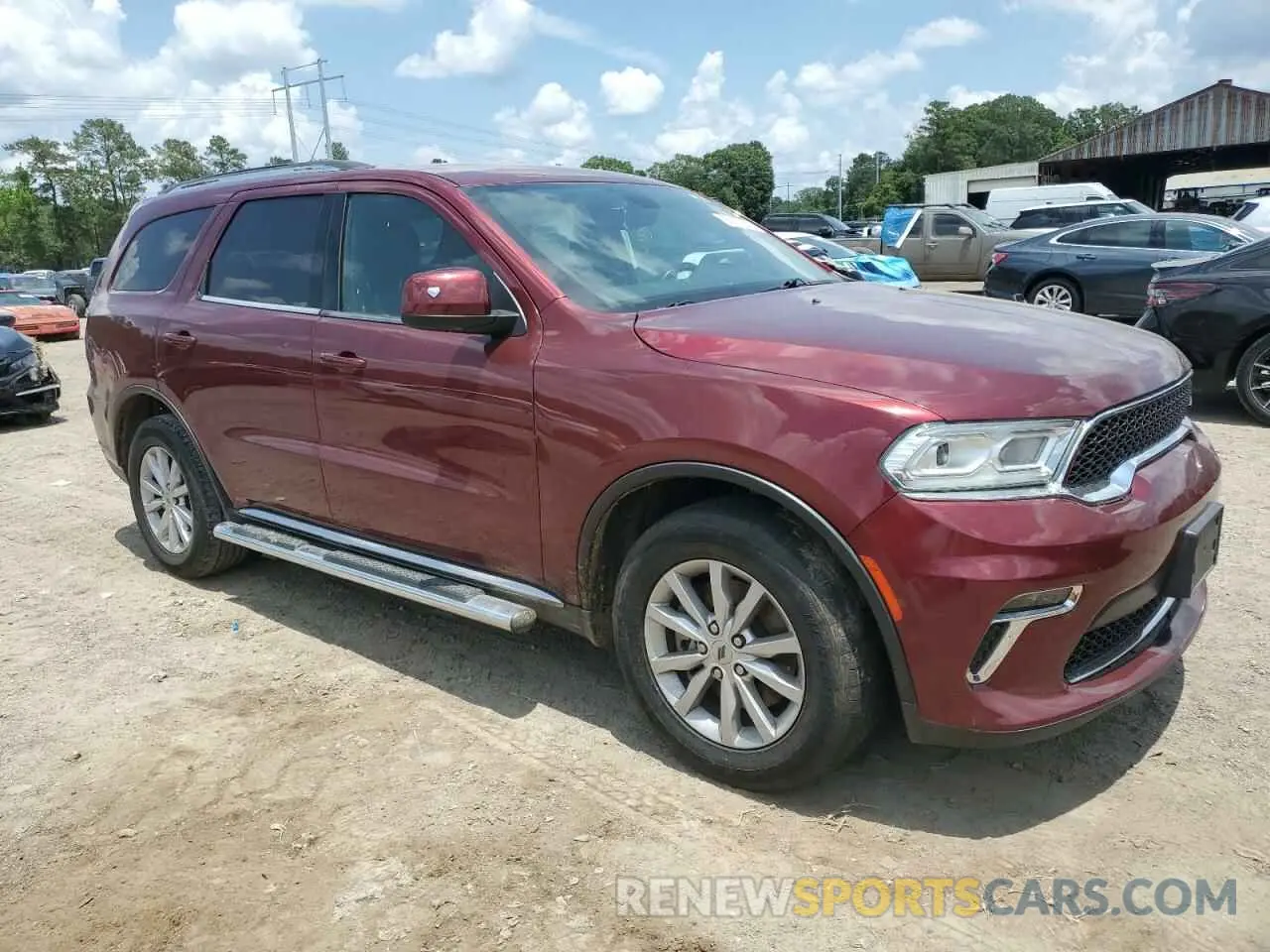 4 Photograph of a damaged car 1C4RDHAG0MC641434 DODGE DURANGO 2021