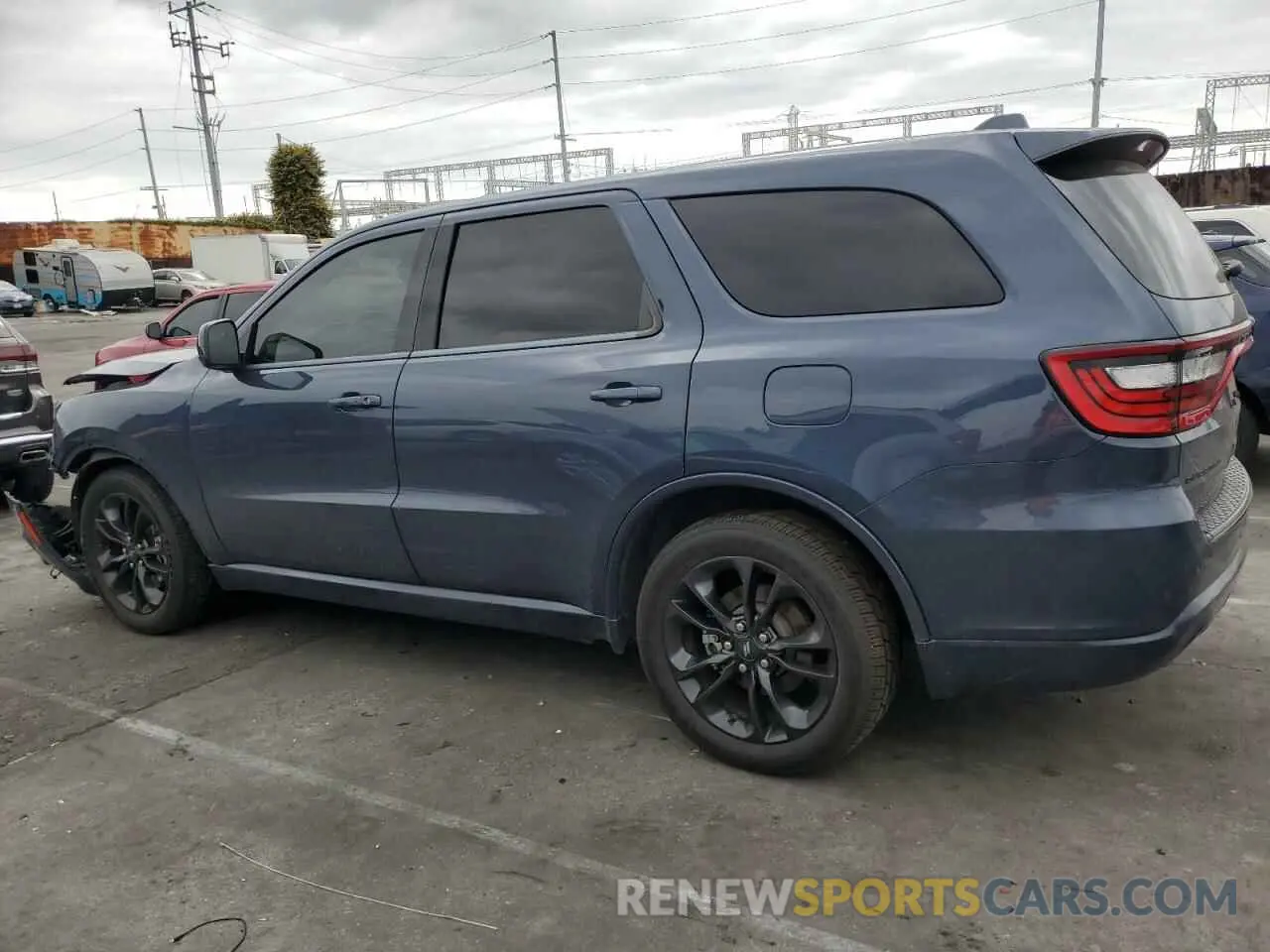 2 Photograph of a damaged car 1C4RDHAG0MC661134 DODGE DURANGO 2021