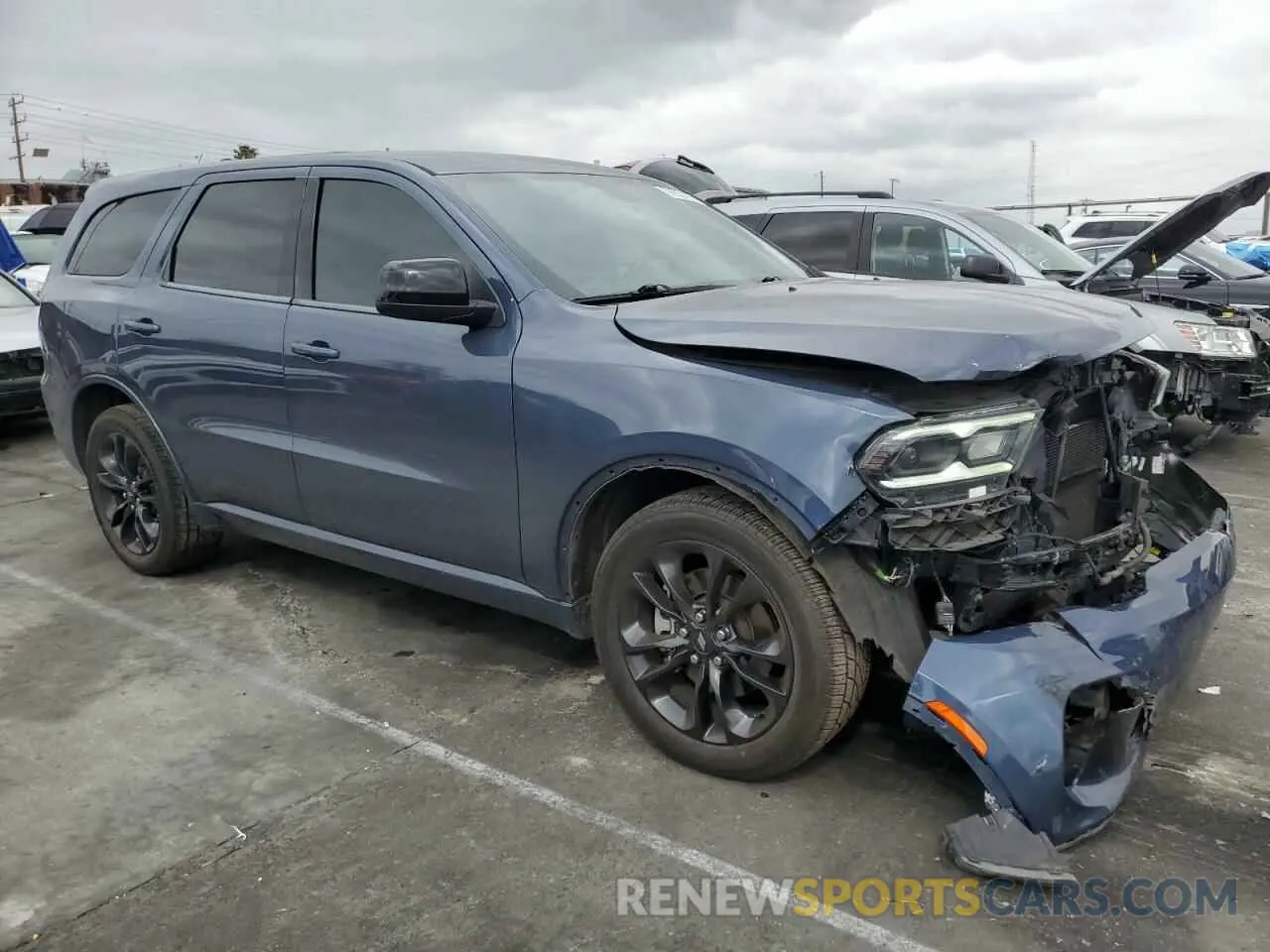 4 Photograph of a damaged car 1C4RDHAG0MC661134 DODGE DURANGO 2021