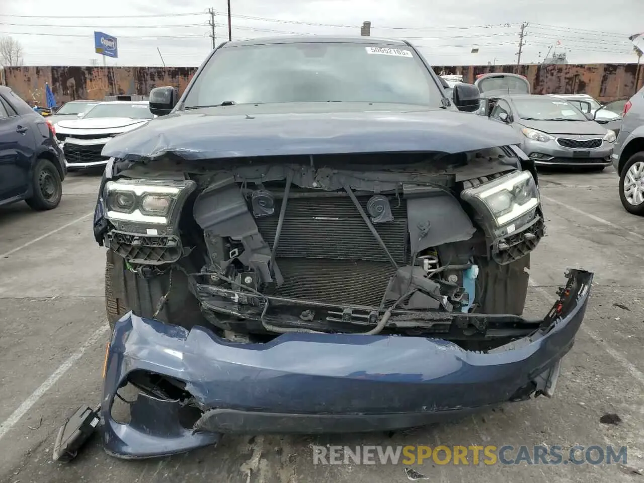 5 Photograph of a damaged car 1C4RDHAG0MC661134 DODGE DURANGO 2021