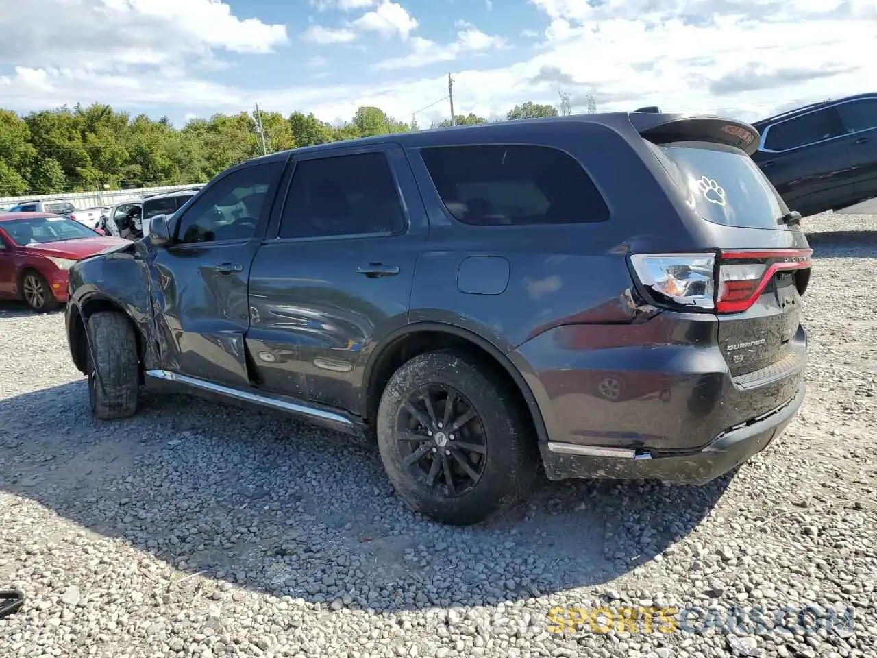 2 Photograph of a damaged car 1C4RDHAG2MC519769 DODGE DURANGO 2021