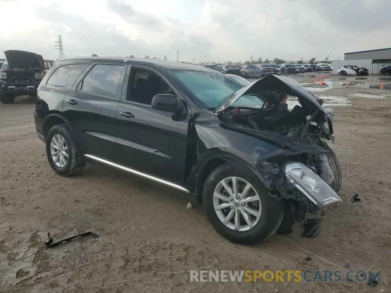 4 Photograph of a damaged car 1C4RDHAG5MC721473 DODGE DURANGO 2021