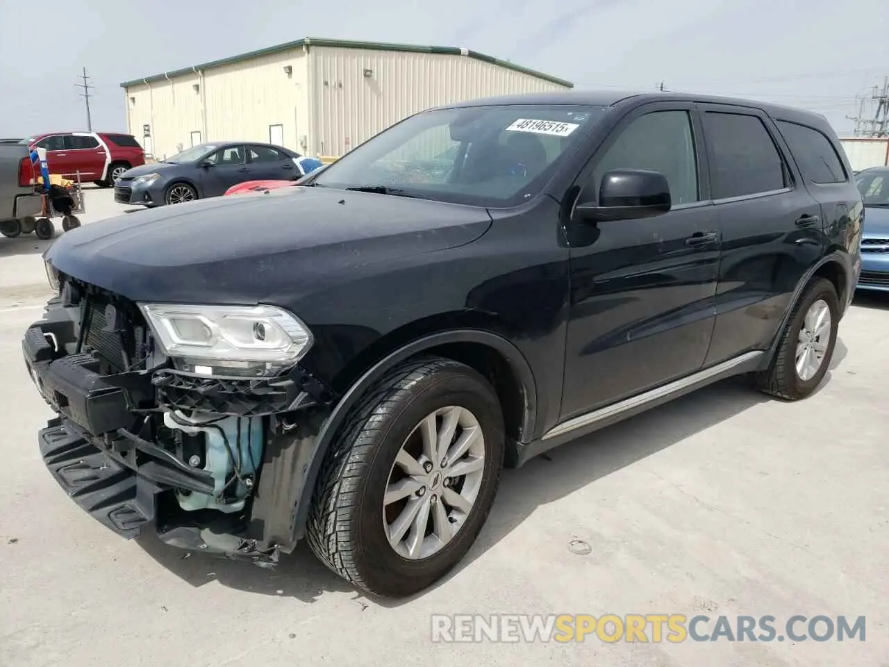 1 Photograph of a damaged car 1C4RDHAG7MC573097 DODGE DURANGO 2021