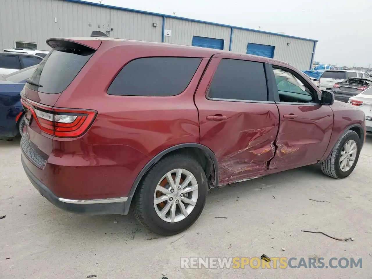 3 Photograph of a damaged car 1C4RDHAG8MC540769 DODGE DURANGO 2021