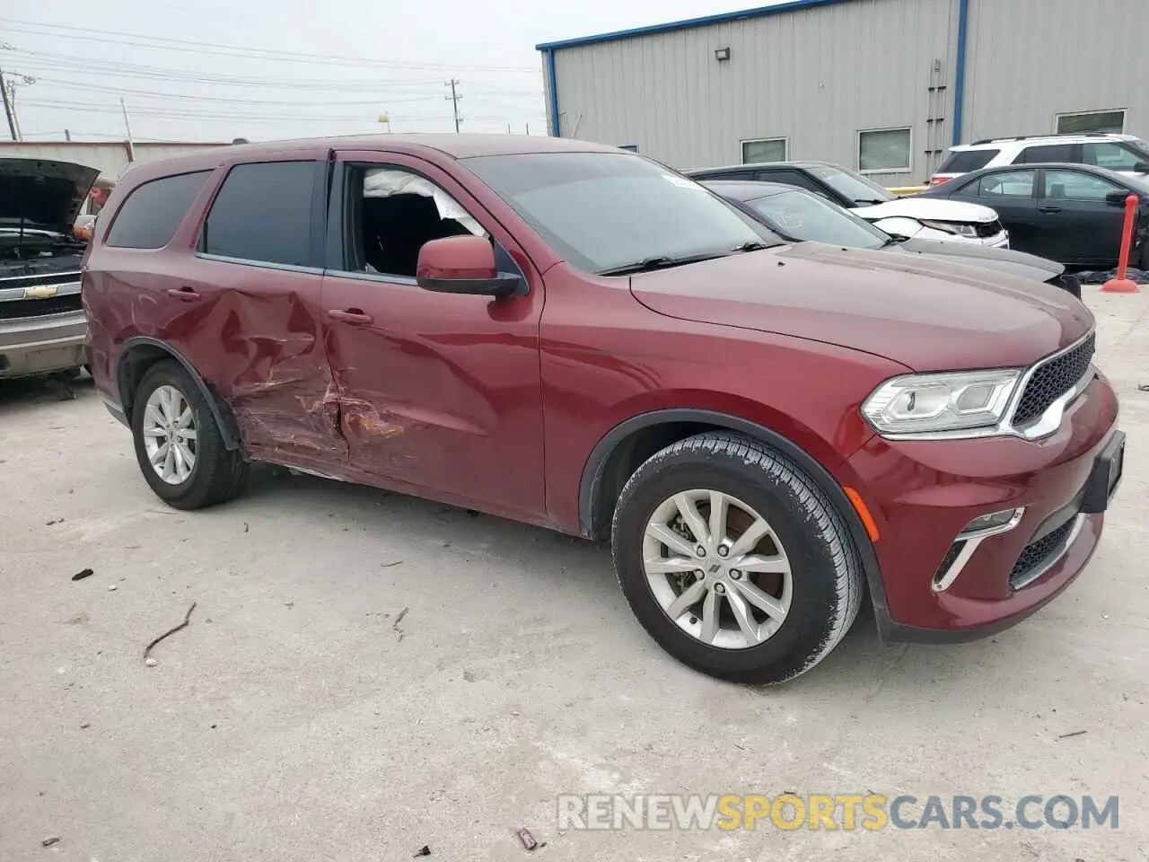 4 Photograph of a damaged car 1C4RDHAG8MC540769 DODGE DURANGO 2021