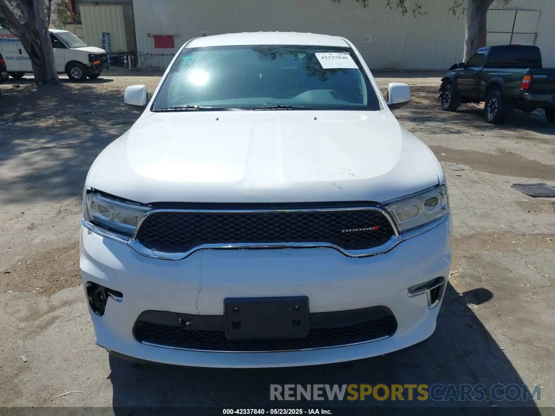 12 Photograph of a damaged car 1C4RDHAG9MC554504 DODGE DURANGO 2021