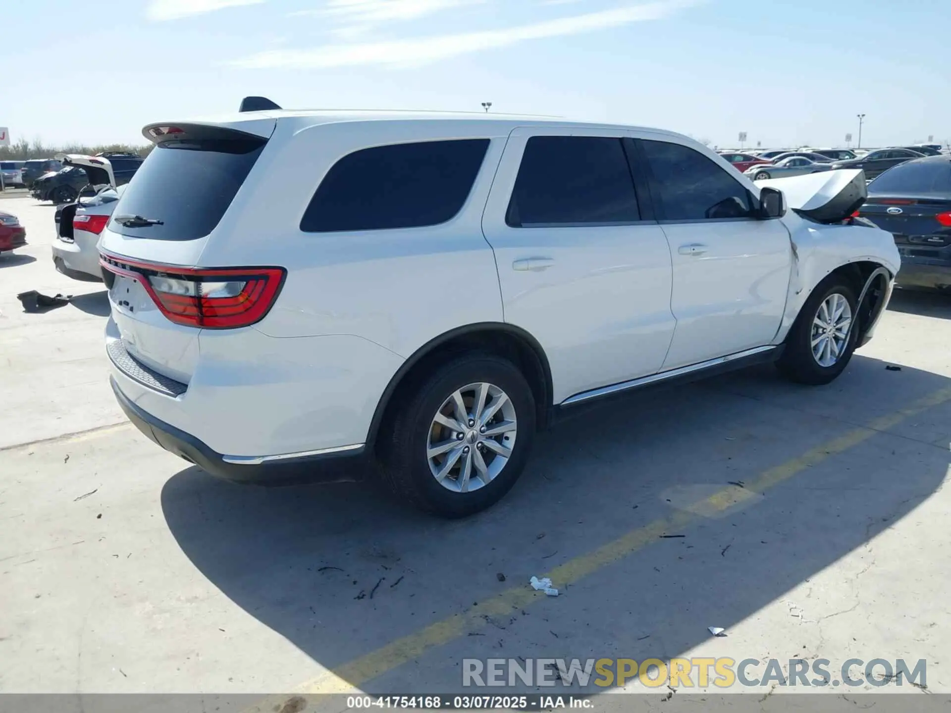 4 Photograph of a damaged car 1C4RDHAG9MC659236 DODGE DURANGO 2021