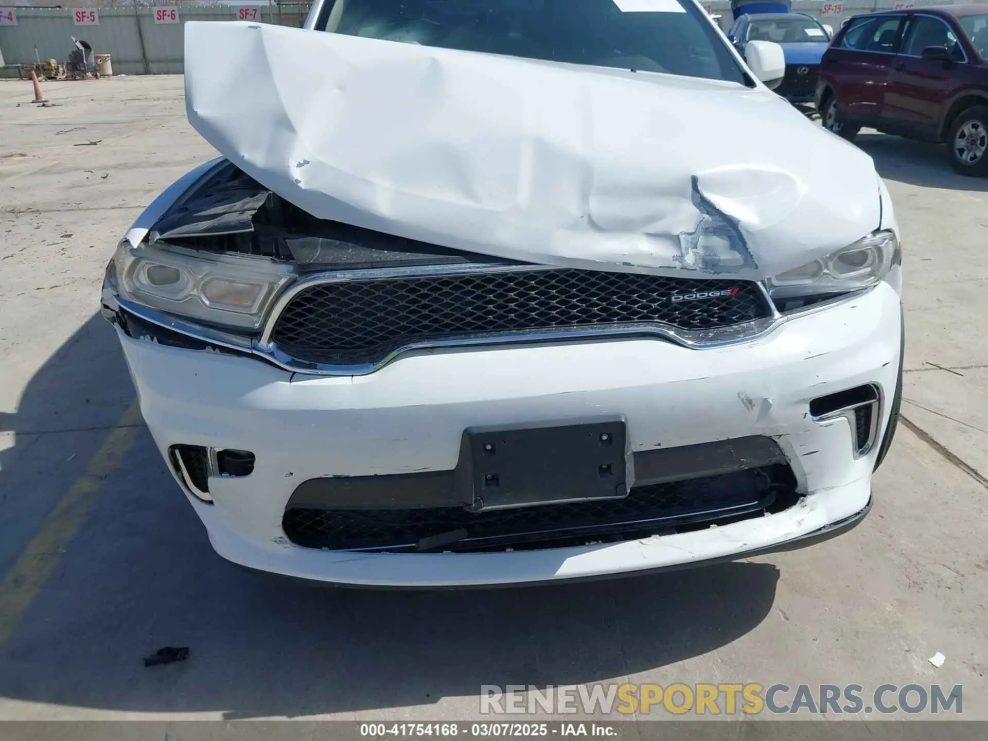 6 Photograph of a damaged car 1C4RDHAG9MC659236 DODGE DURANGO 2021