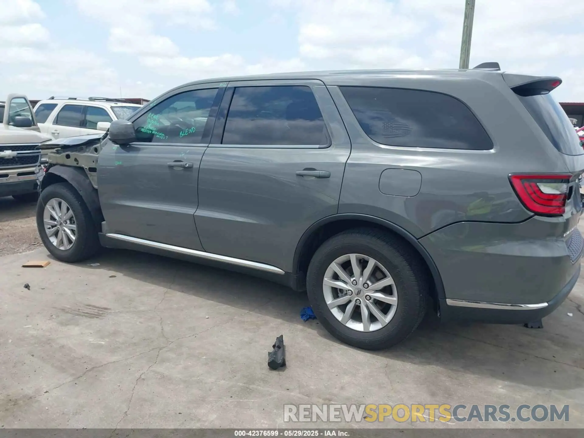 15 Photograph of a damaged car 1C4RDHAG9MC760583 DODGE DURANGO 2021