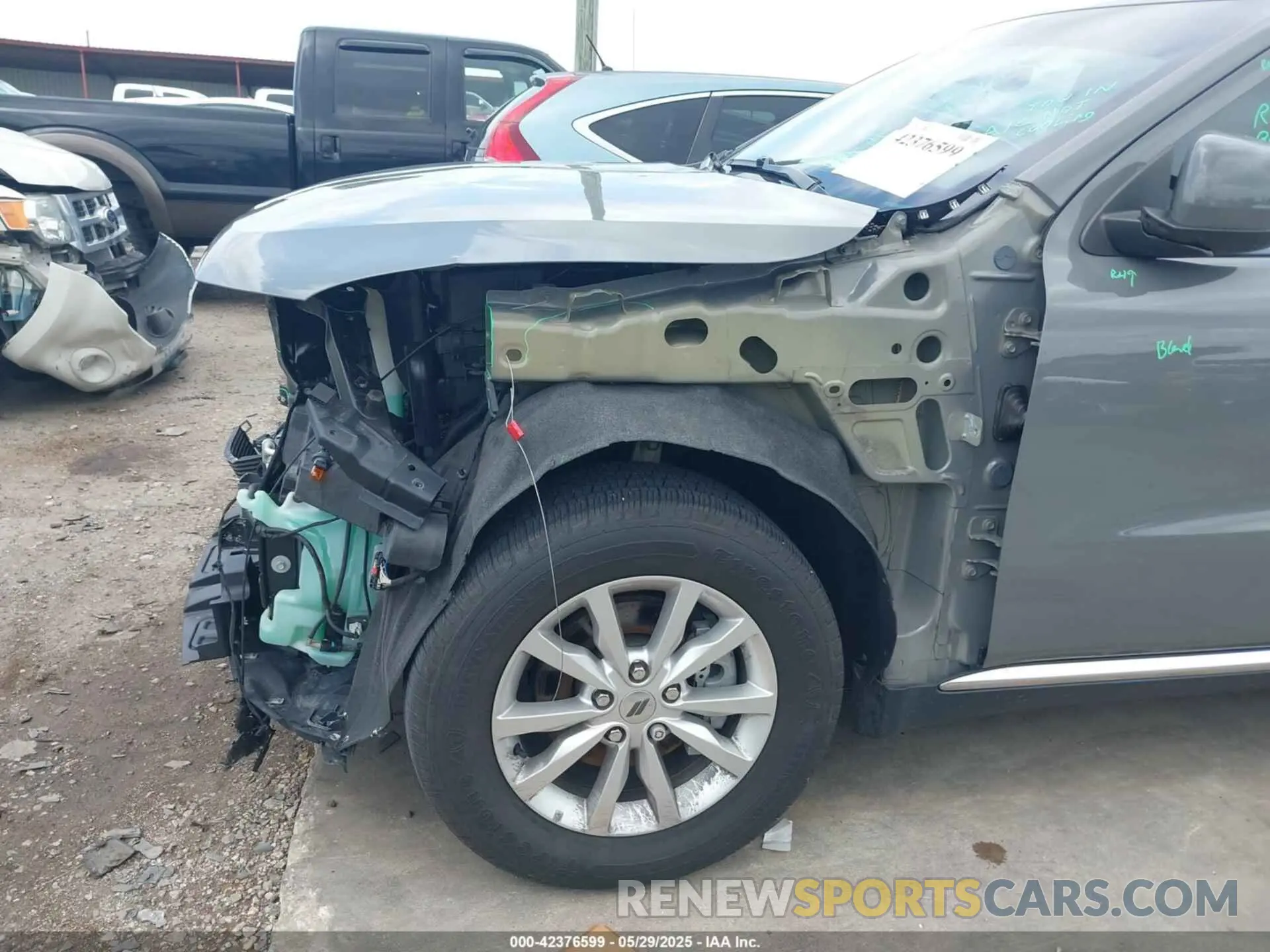 6 Photograph of a damaged car 1C4RDHAG9MC760583 DODGE DURANGO 2021