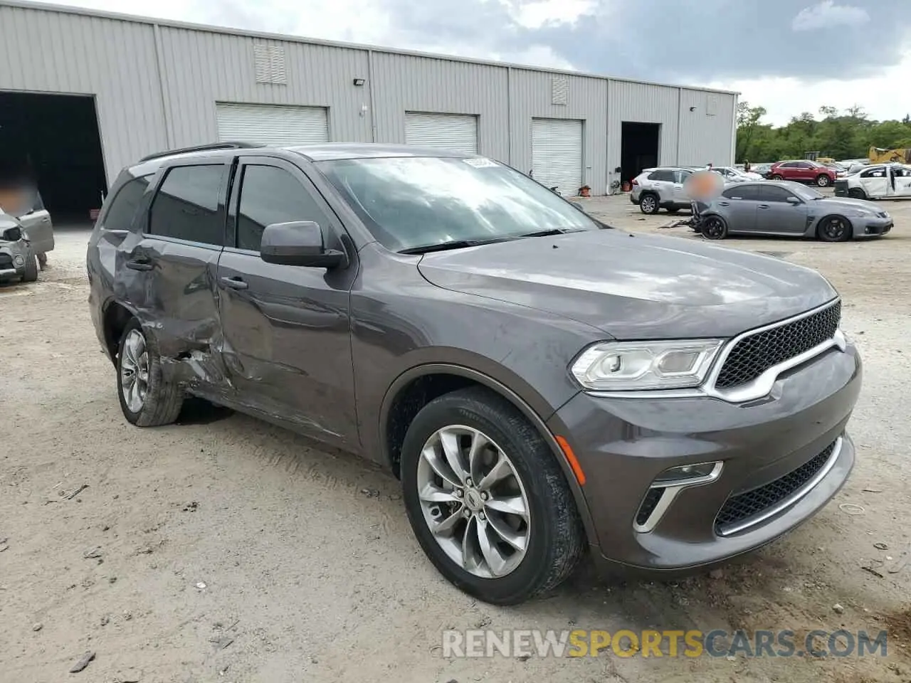 4 Photograph of a damaged car 1C4RDHAG9MC846556 DODGE DURANGO 2021