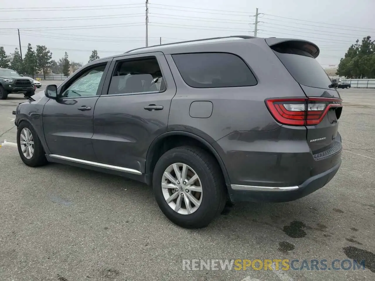 2 Photograph of a damaged car 1C4RDHAGXMC878481 DODGE DURANGO 2021