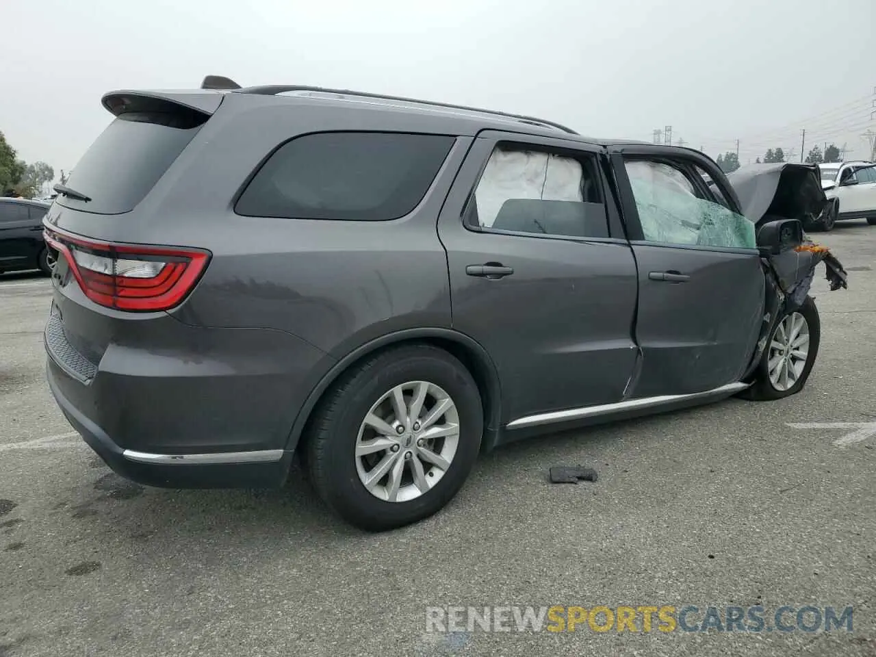 3 Photograph of a damaged car 1C4RDHAGXMC878481 DODGE DURANGO 2021