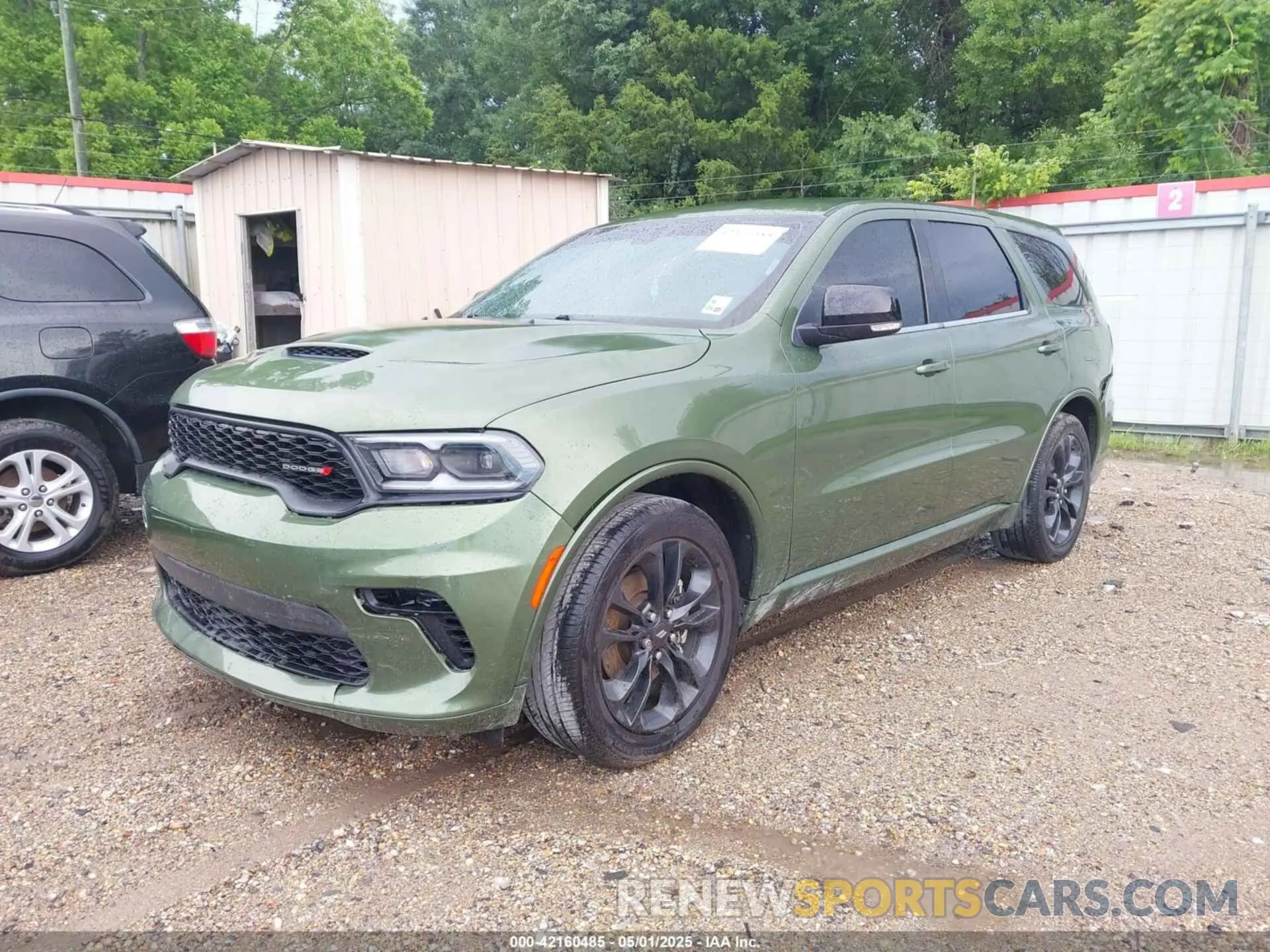 2 Photograph of a damaged car 1C4RDHDG1MC660621 DODGE DURANGO 2021