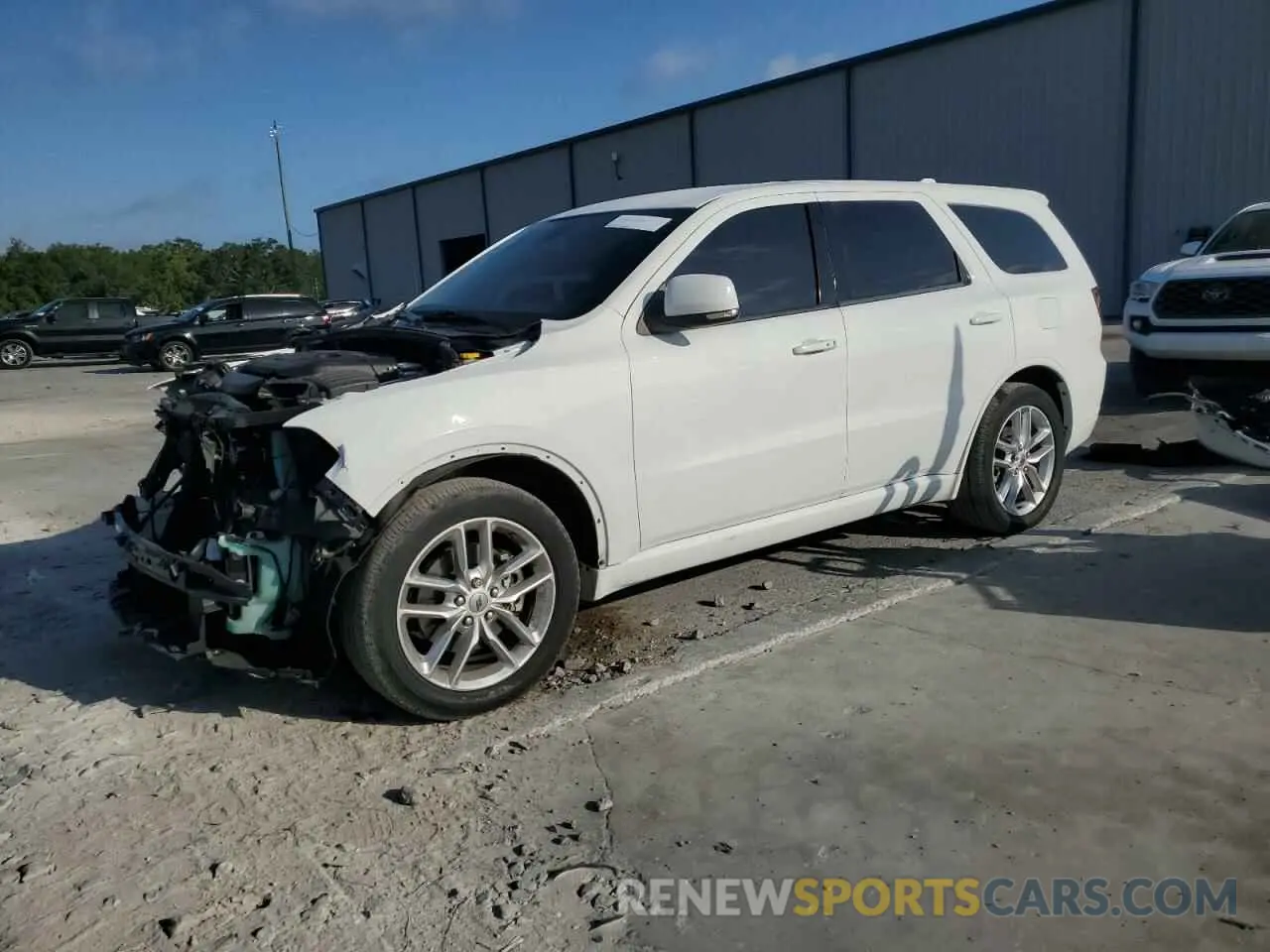 1 Photograph of a damaged car 1C4RDHDG1MC715794 DODGE DURANGO 2021