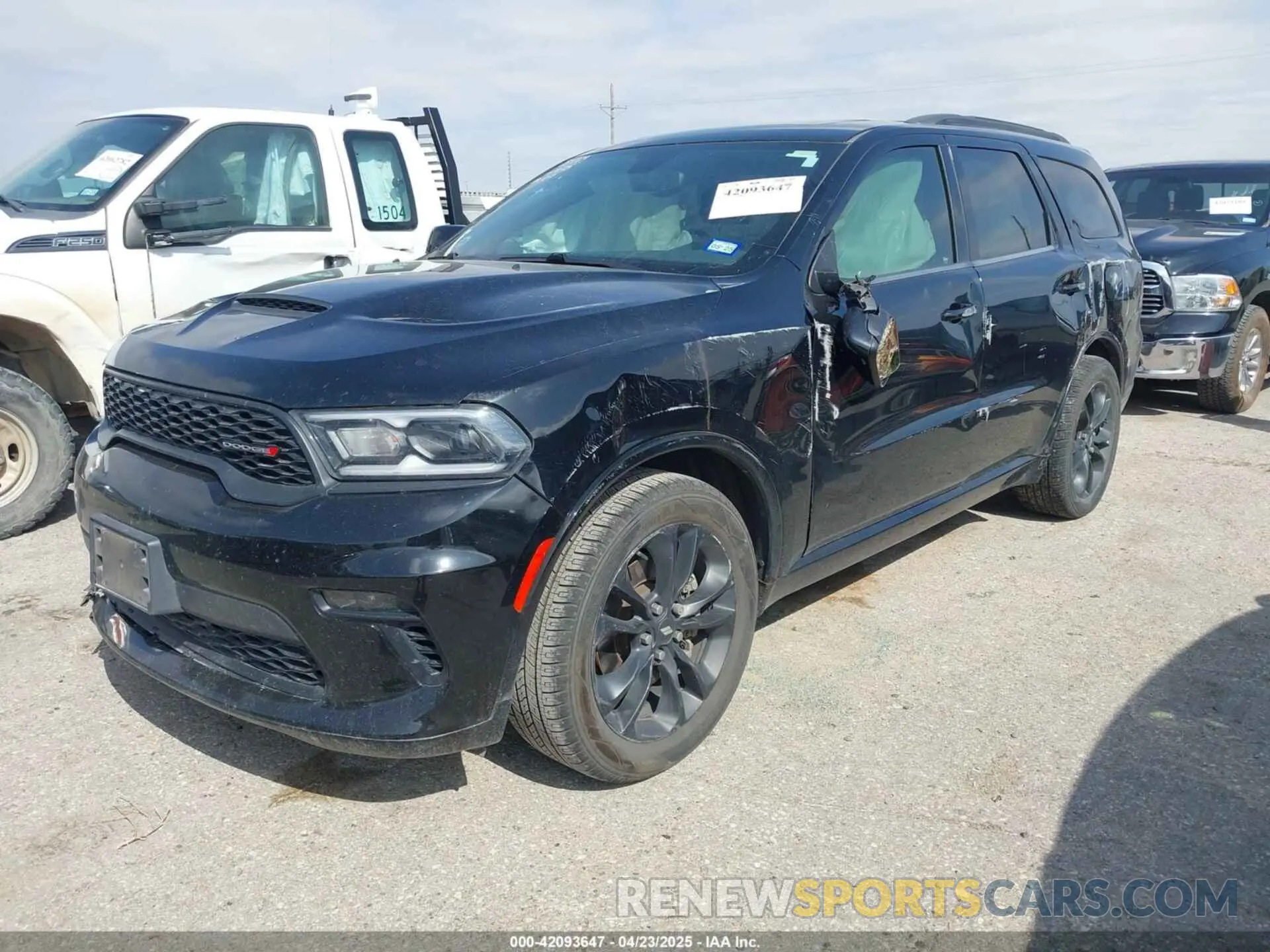 2 Photograph of a damaged car 1C4RDHDG2MC609306 DODGE DURANGO 2021