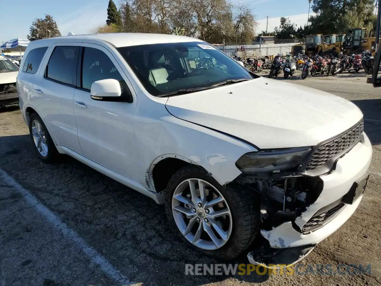 4 Photograph of a damaged car 1C4RDHDG2MC636411 DODGE DURANGO 2021