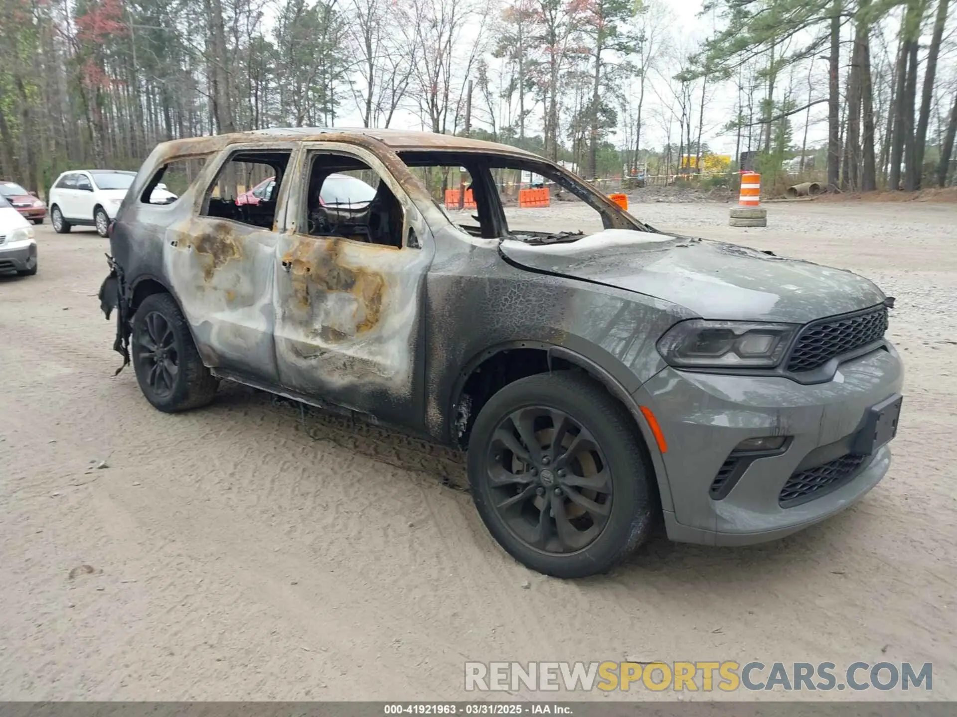1 Photograph of a damaged car 1C4RDHDG4MC660984 DODGE DURANGO 2021