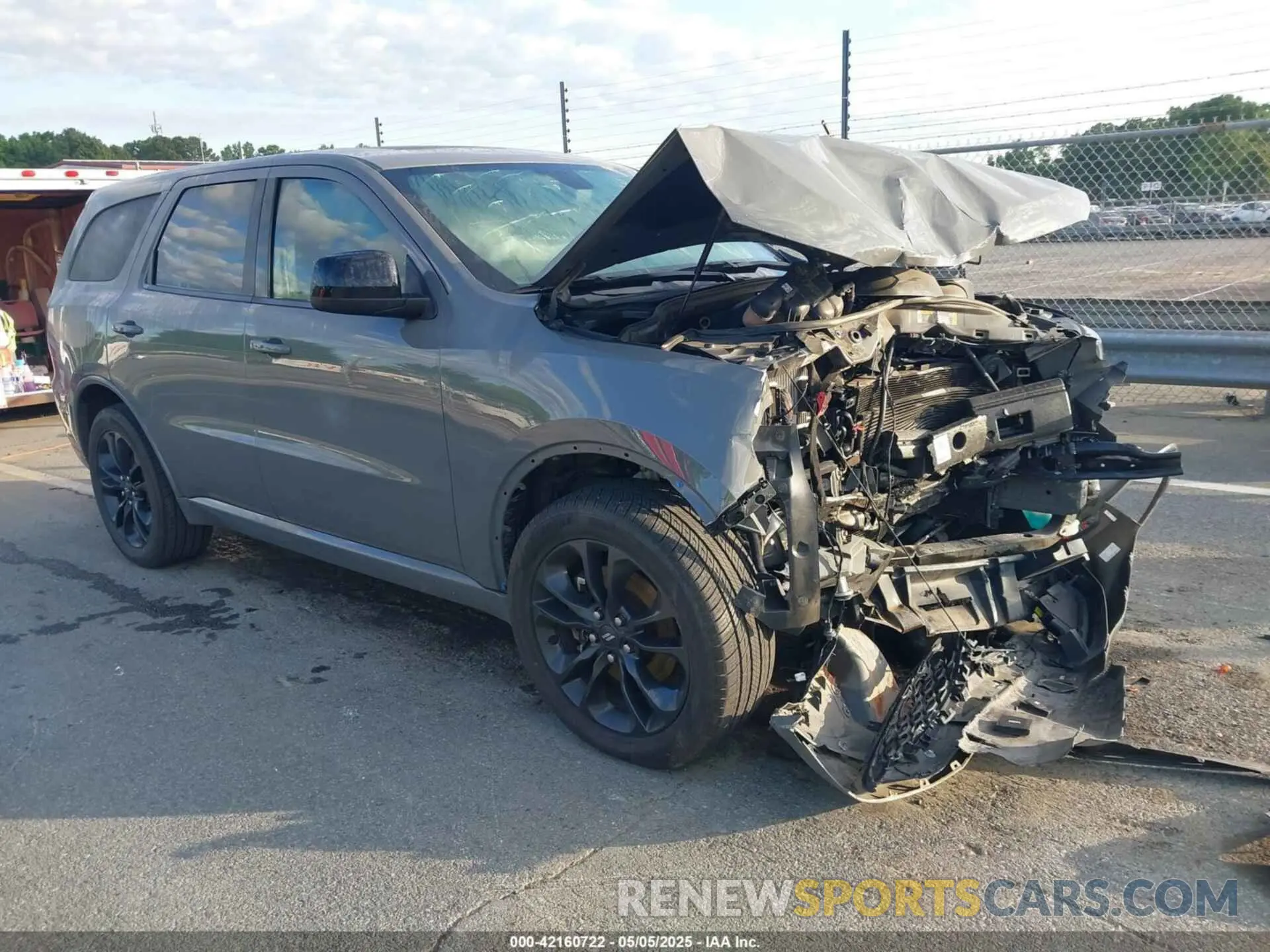 1 Photograph of a damaged car 1C4RDHDG4MC750121 DODGE DURANGO 2021