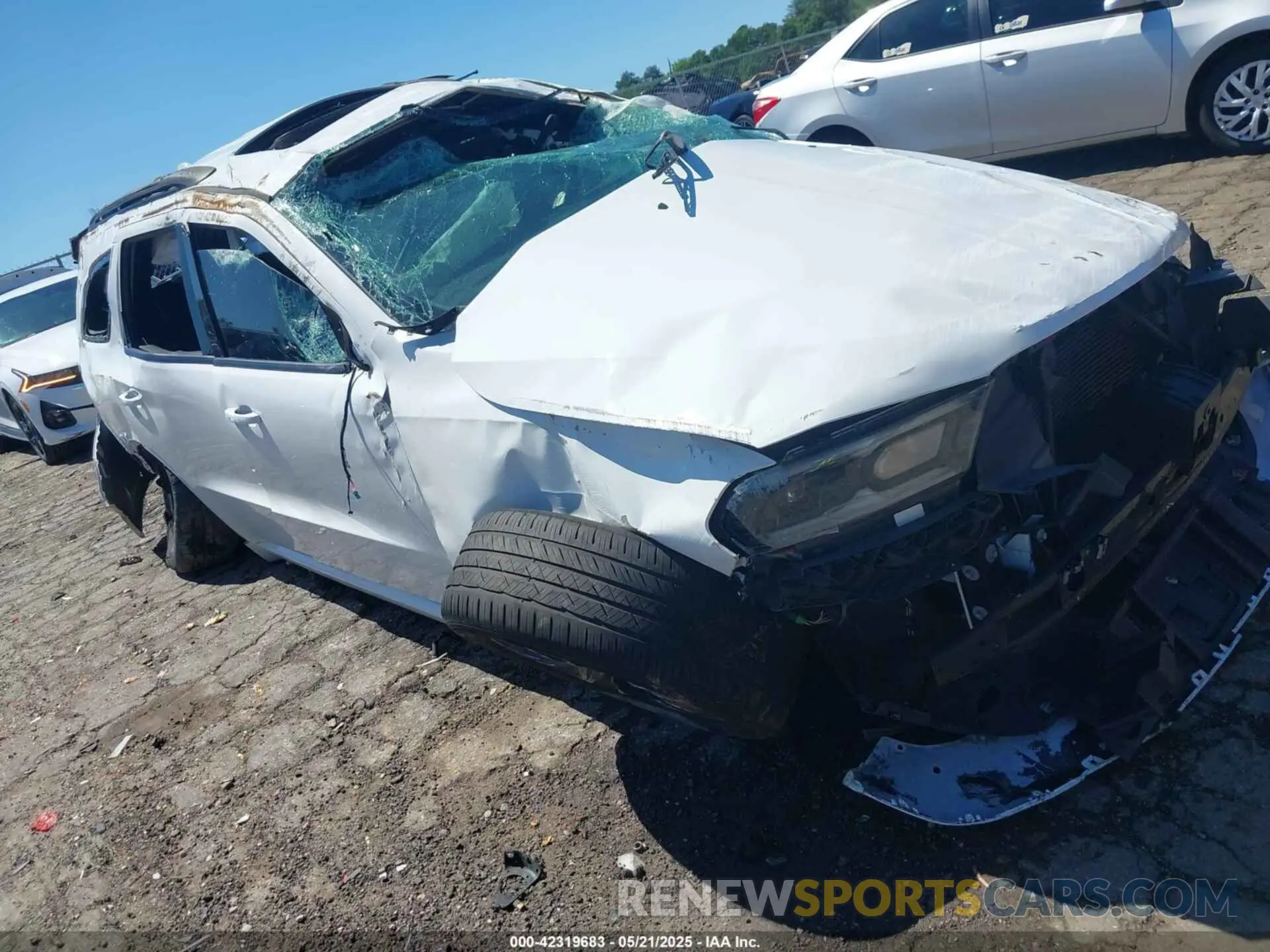 1 Photograph of a damaged car 1C4RDHDG5MC544189 DODGE DURANGO 2021