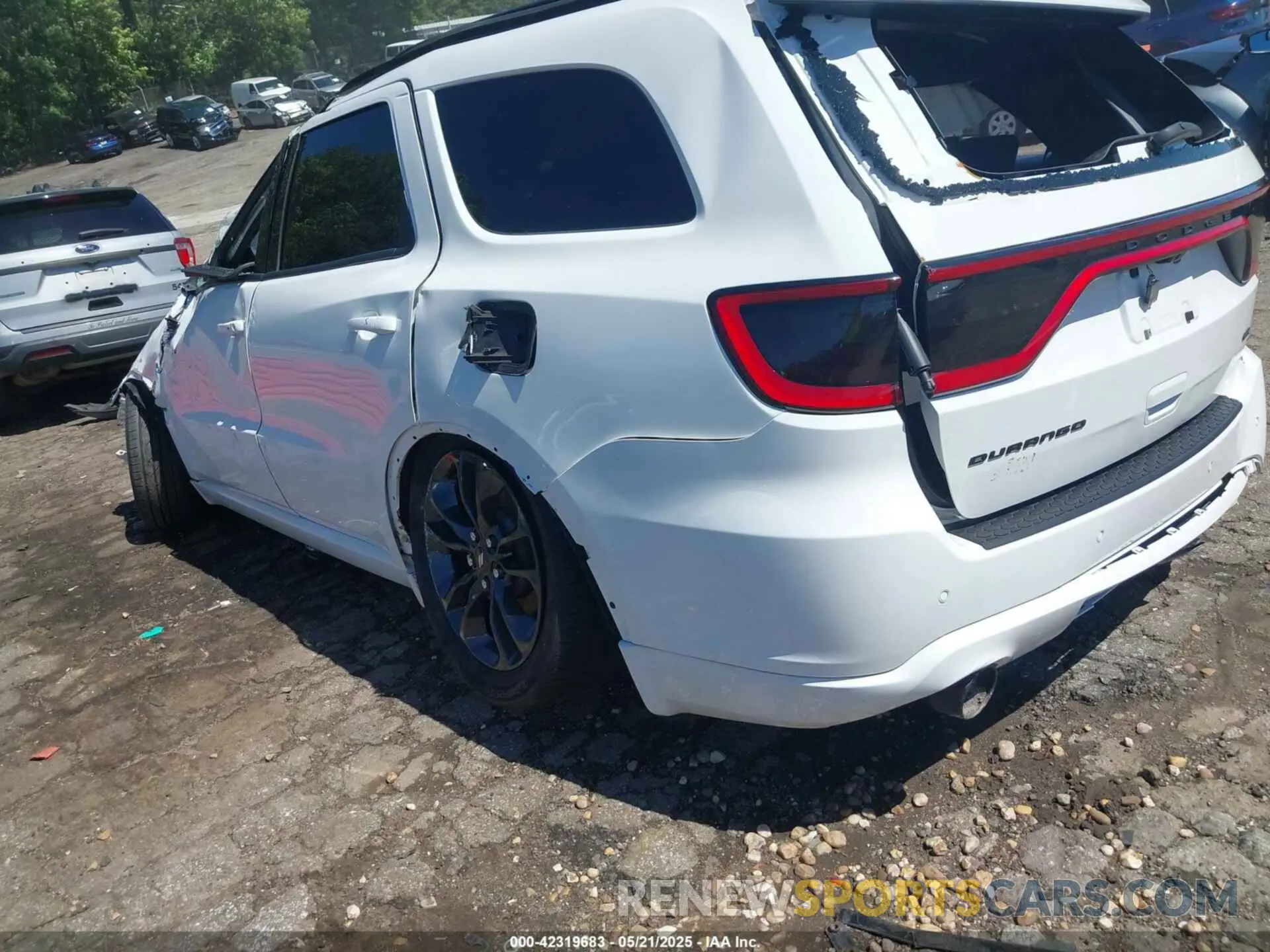 3 Photograph of a damaged car 1C4RDHDG5MC544189 DODGE DURANGO 2021