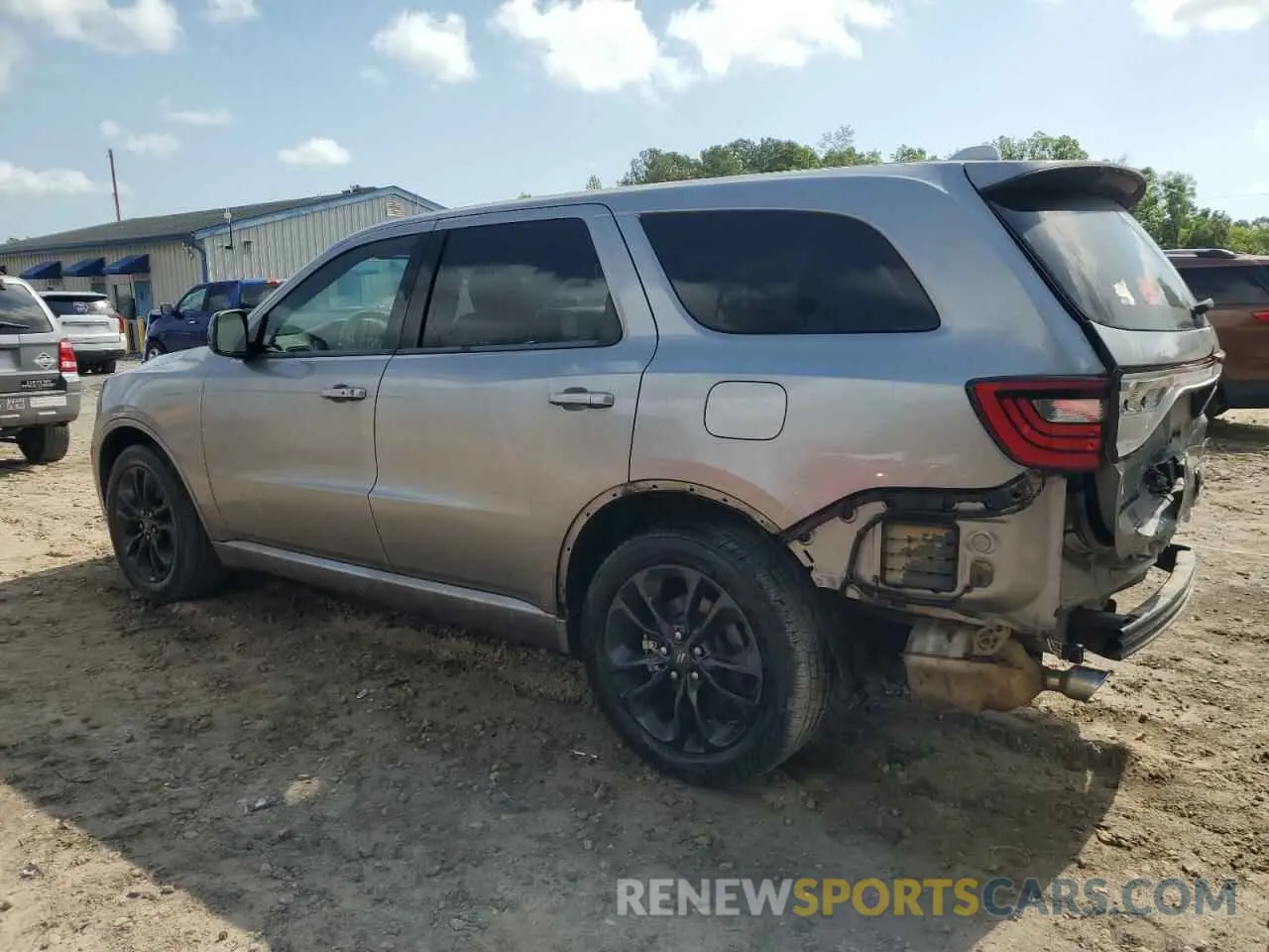 2 Photograph of a damaged car 1C4RDHDG5MC749849 DODGE DURANGO 2021