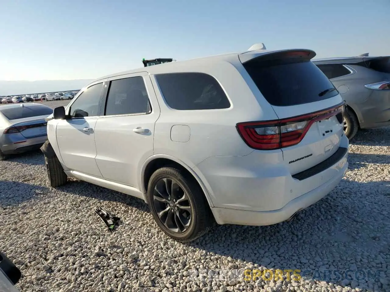 2 Photograph of a damaged car 1C4RDHDG6MC661182 DODGE DURANGO 2021