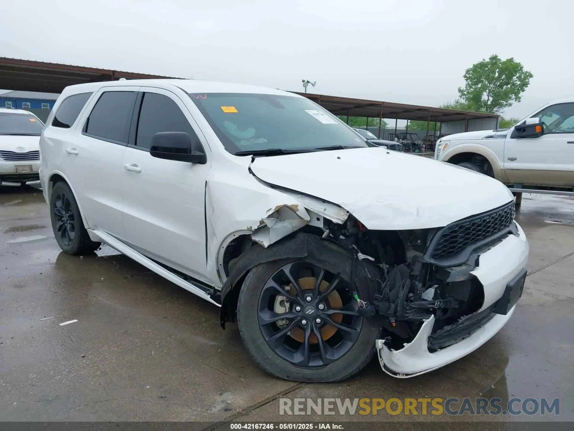 1 Photograph of a damaged car 1C4RDHDG7MC661322 DODGE DURANGO 2021