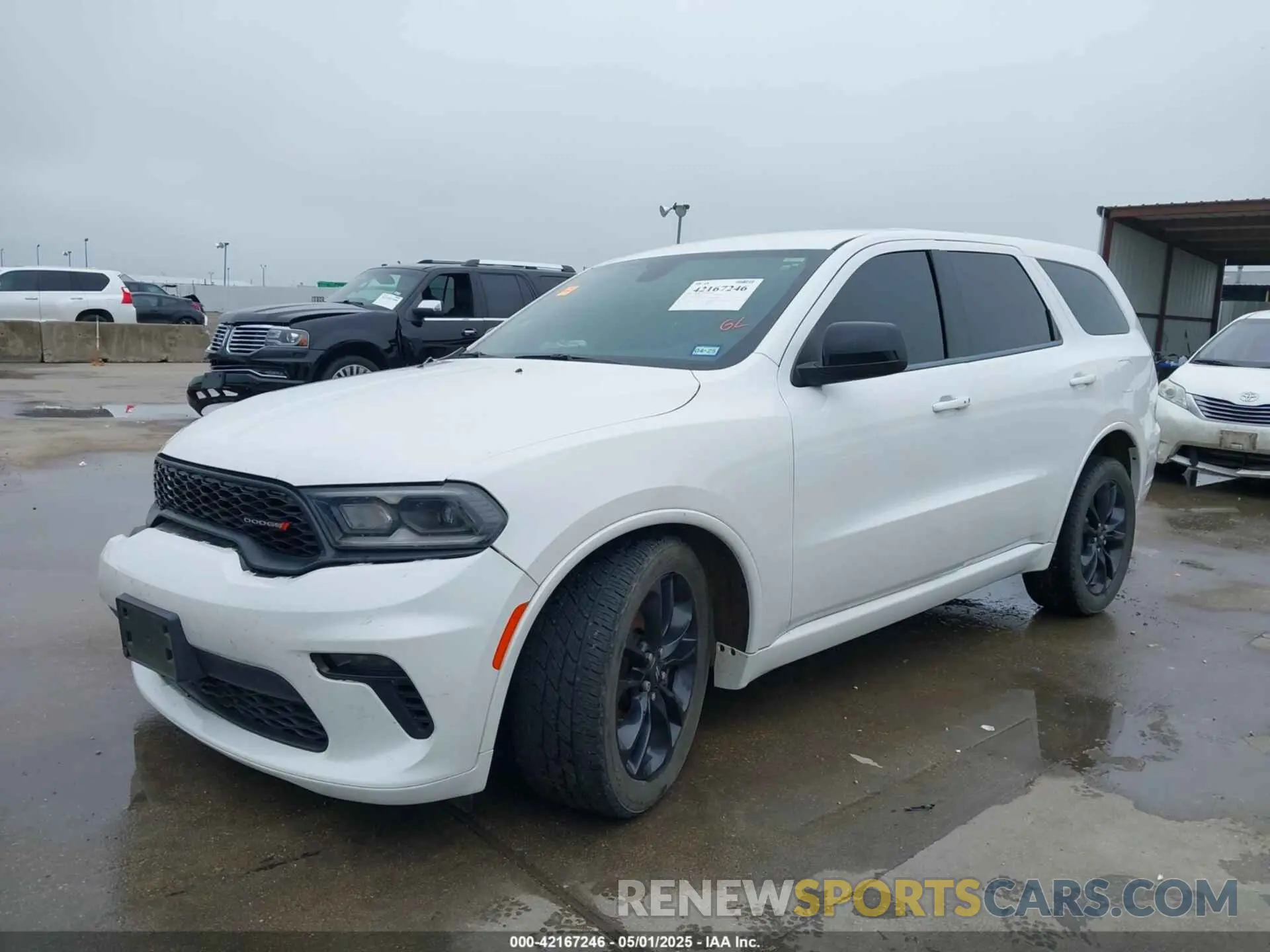 2 Photograph of a damaged car 1C4RDHDG7MC661322 DODGE DURANGO 2021