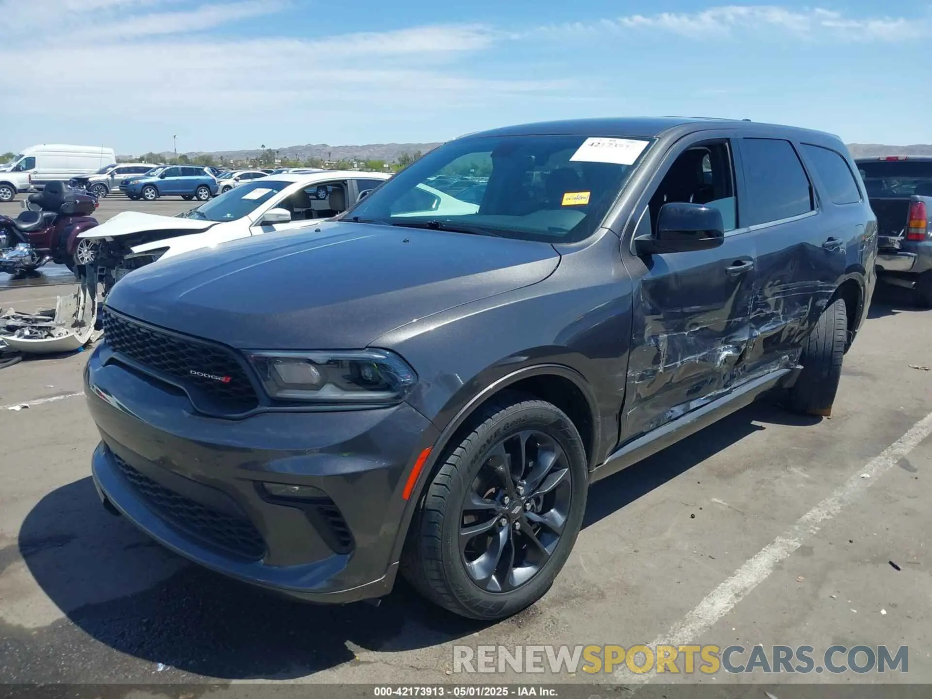 6 Photograph of a damaged car 1C4RDHDG8MC573444 DODGE DURANGO 2021