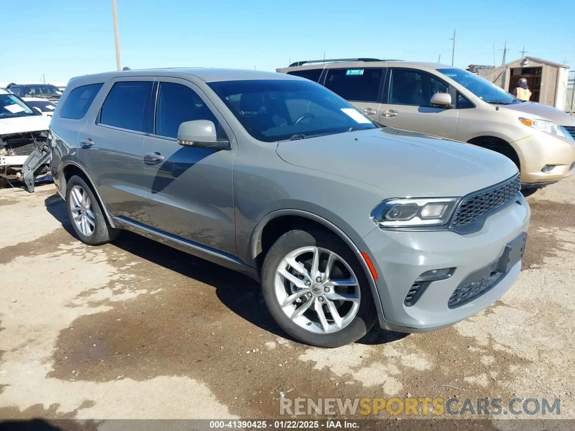 1 Photograph of a damaged car 1C4RDHDG8MC626806 DODGE DURANGO 2021