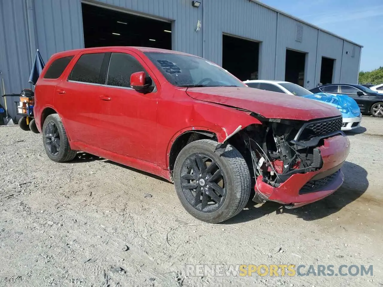 4 Photograph of a damaged car 1C4RDHDG8MC639717 DODGE DURANGO 2021