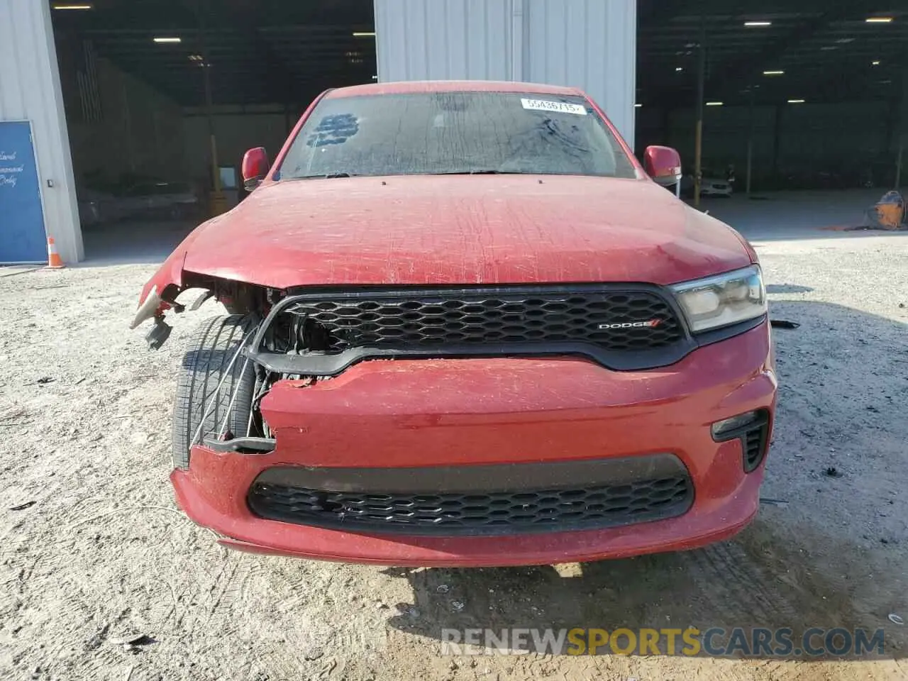 5 Photograph of a damaged car 1C4RDHDG8MC639717 DODGE DURANGO 2021