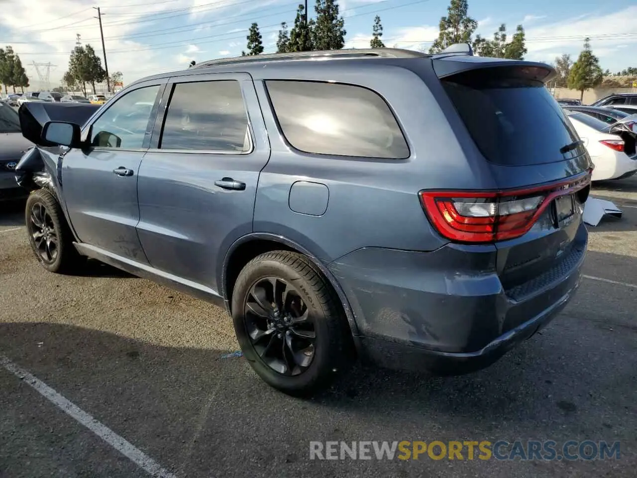 2 Photograph of a damaged car 1C4RDHDG8MC846883 DODGE DURANGO 2021
