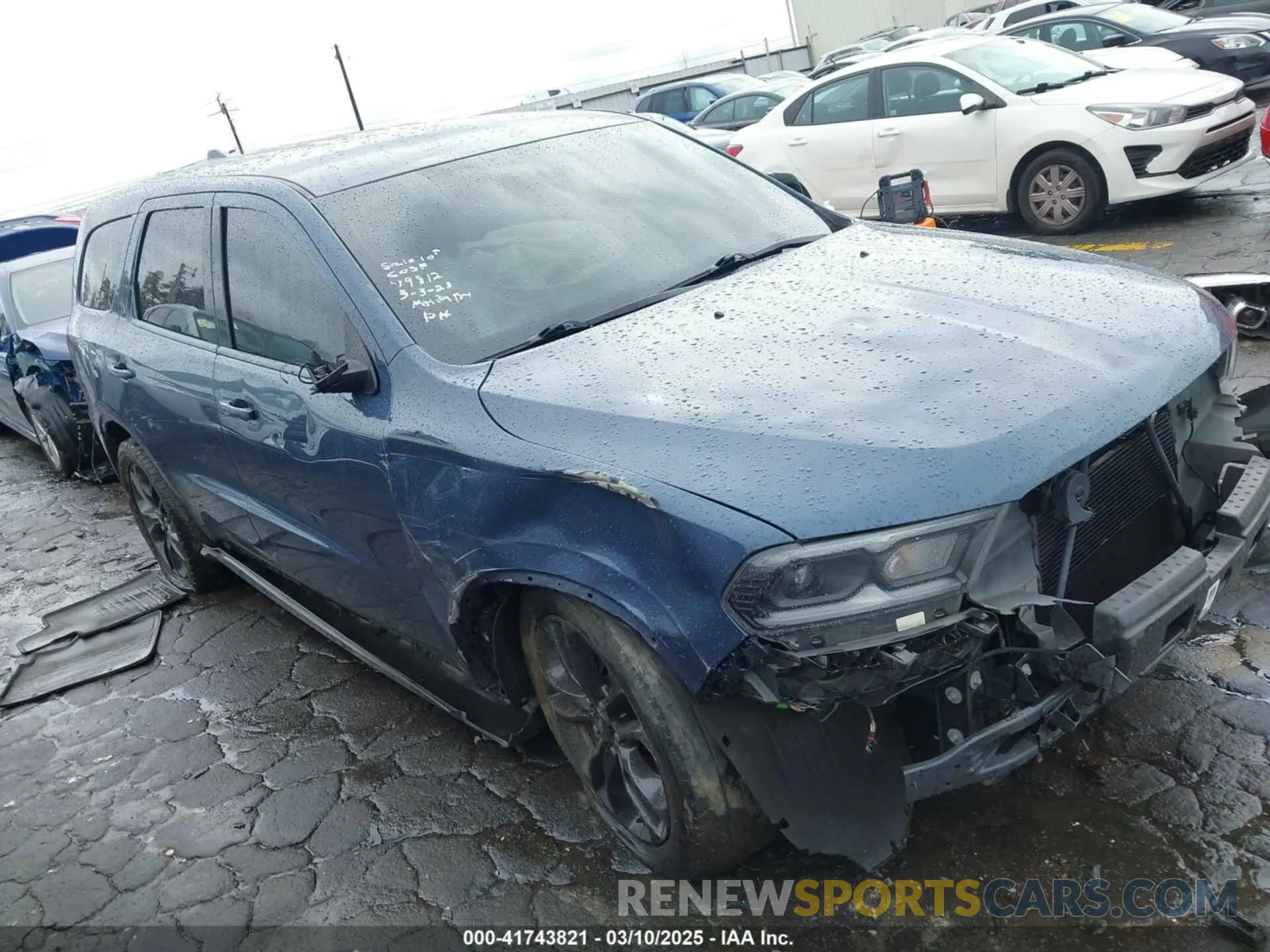 1 Photograph of a damaged car 1C4RDHDG9MC639905 DODGE DURANGO 2021
