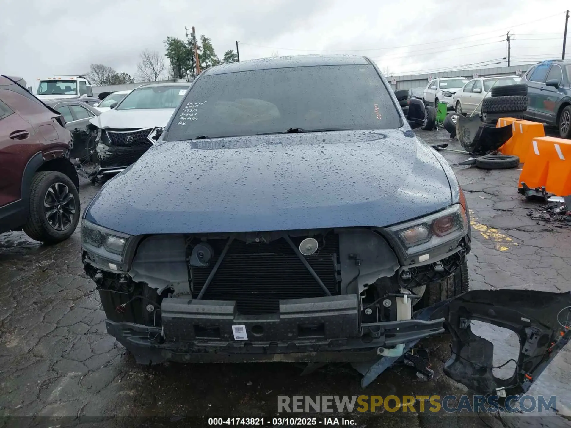 11 Photograph of a damaged car 1C4RDHDG9MC639905 DODGE DURANGO 2021