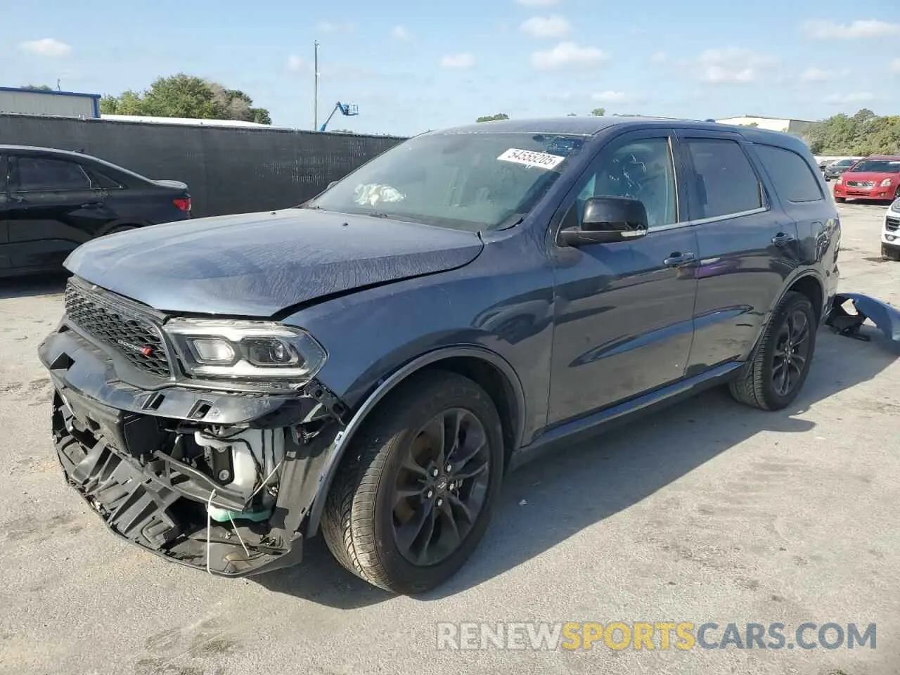 1 Photograph of a damaged car 1C4RDHDG9MC640777 DODGE DURANGO 2021