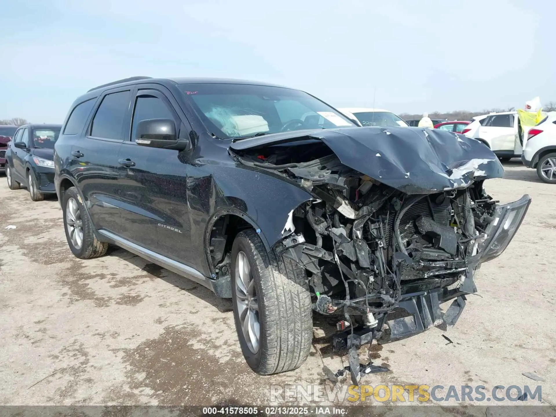 1 Photograph of a damaged car 1C4RDHEG7MC659956 DODGE DURANGO 2021