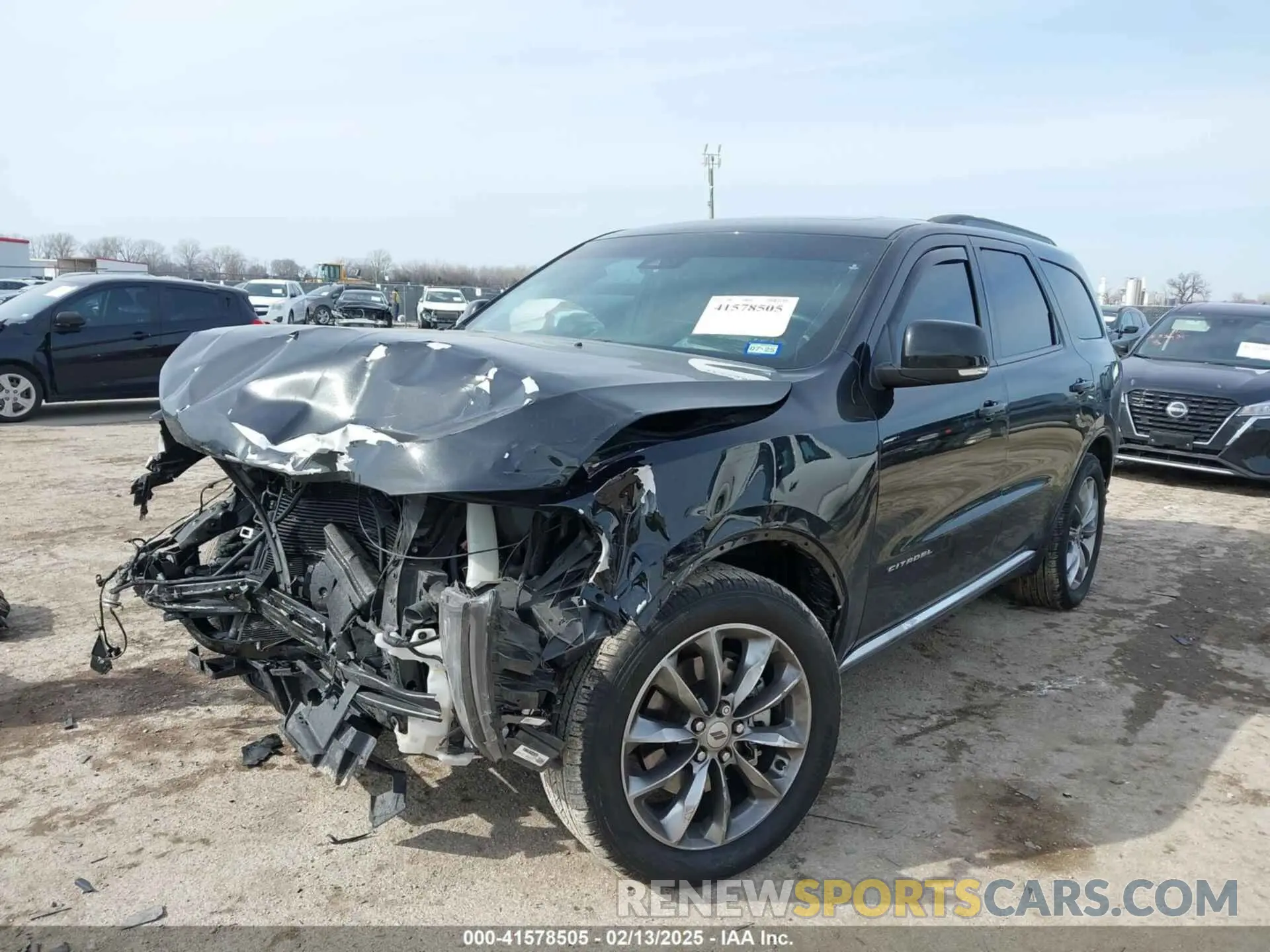 2 Photograph of a damaged car 1C4RDHEG7MC659956 DODGE DURANGO 2021