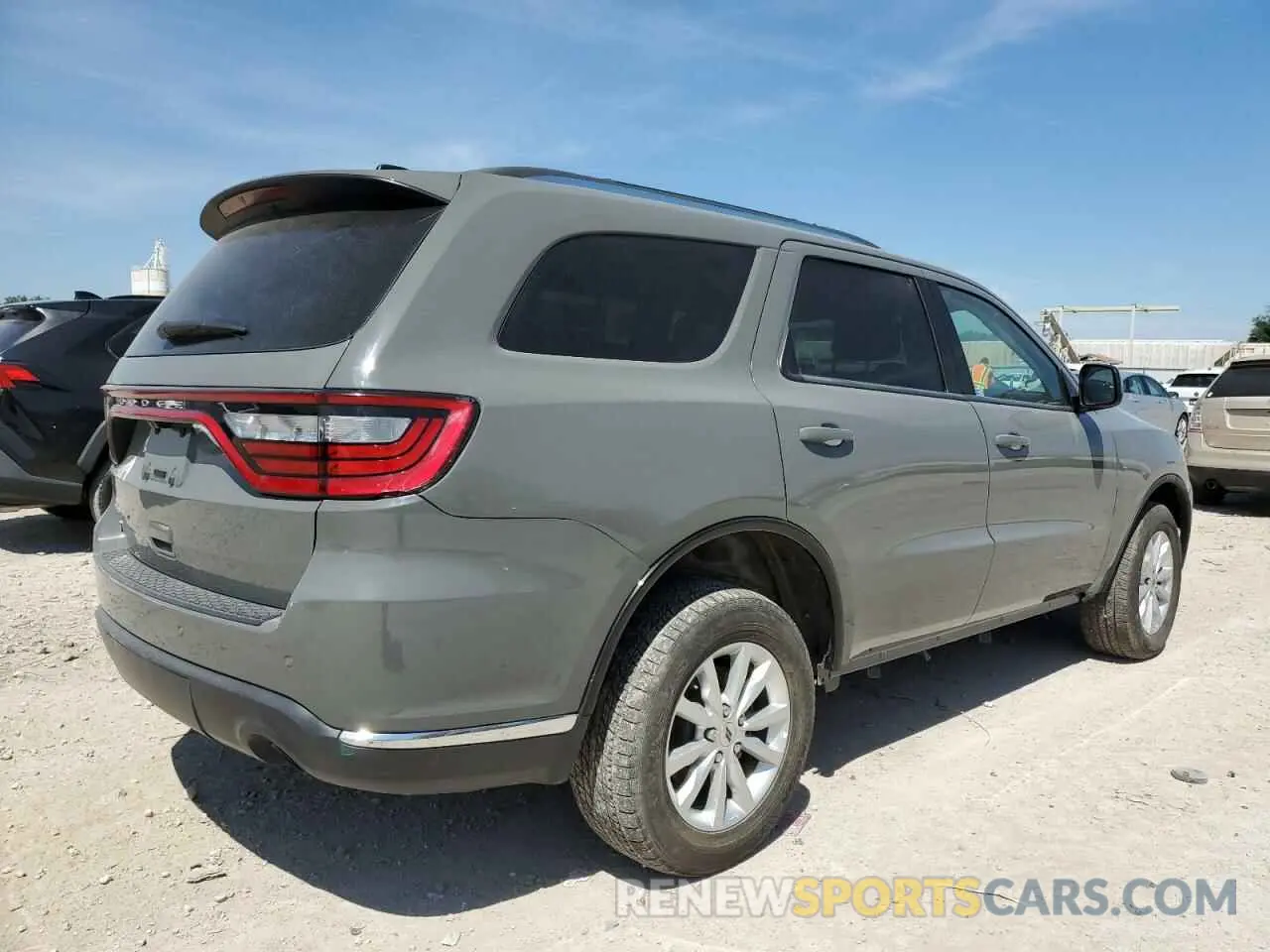 3 Photograph of a damaged car 1C4RDJAG1MC523383 DODGE DURANGO 2021