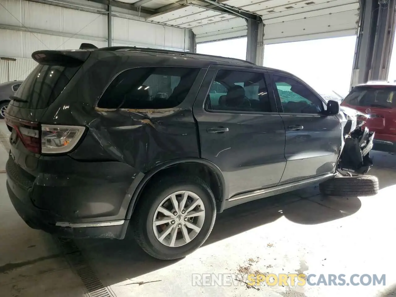 3 Photograph of a damaged car 1C4RDJAG2MC544596 DODGE DURANGO 2021