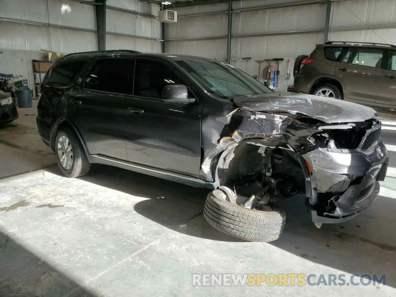 4 Photograph of a damaged car 1C4RDJAG2MC544596 DODGE DURANGO 2021
