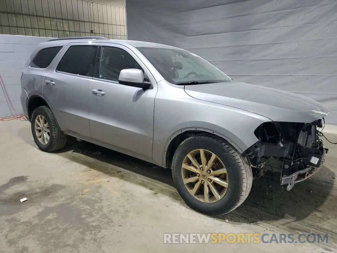 4 Photograph of a damaged car 1C4RDJAG3MC557972 DODGE DURANGO 2021