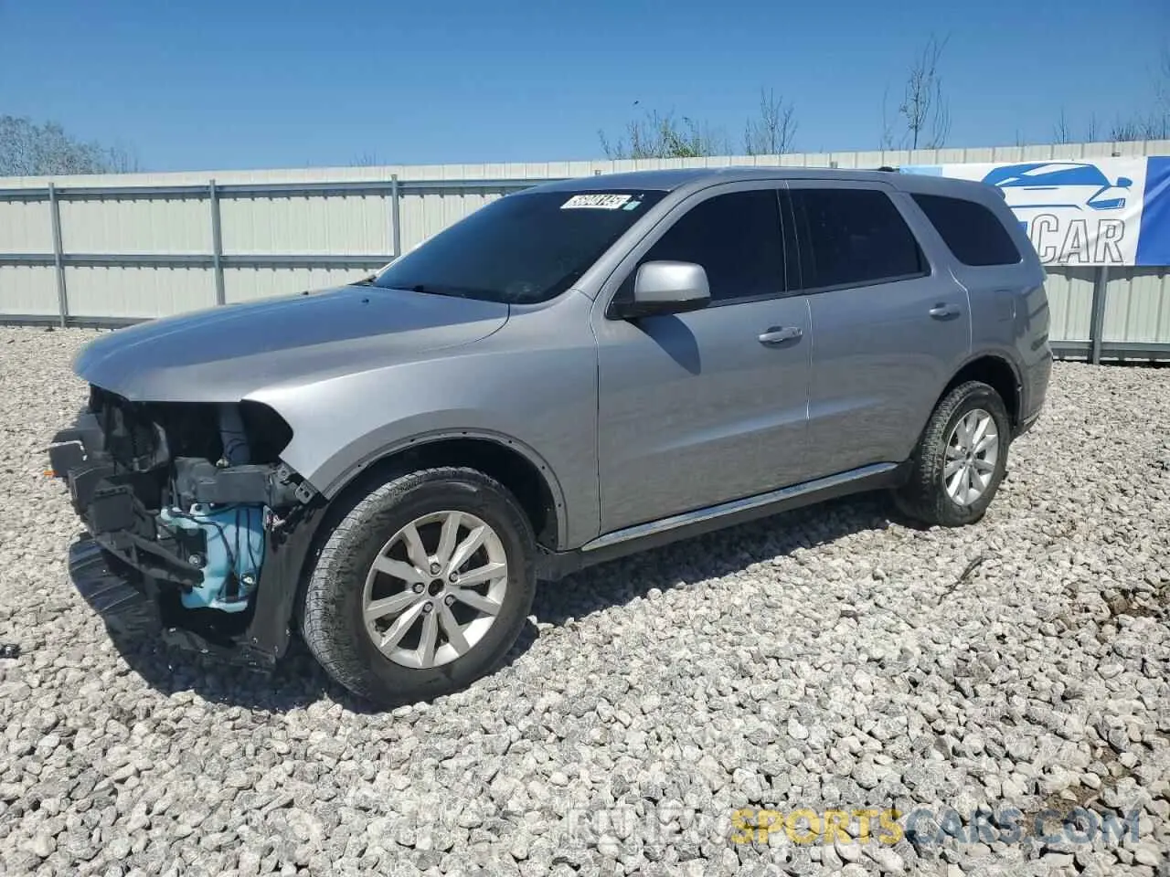 1 Photograph of a damaged car 1C4RDJAG4MC547368 DODGE DURANGO 2021
