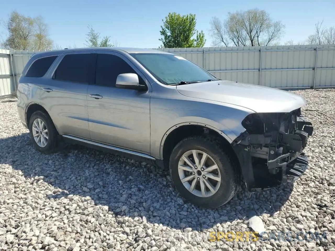 4 Photograph of a damaged car 1C4RDJAG4MC547368 DODGE DURANGO 2021