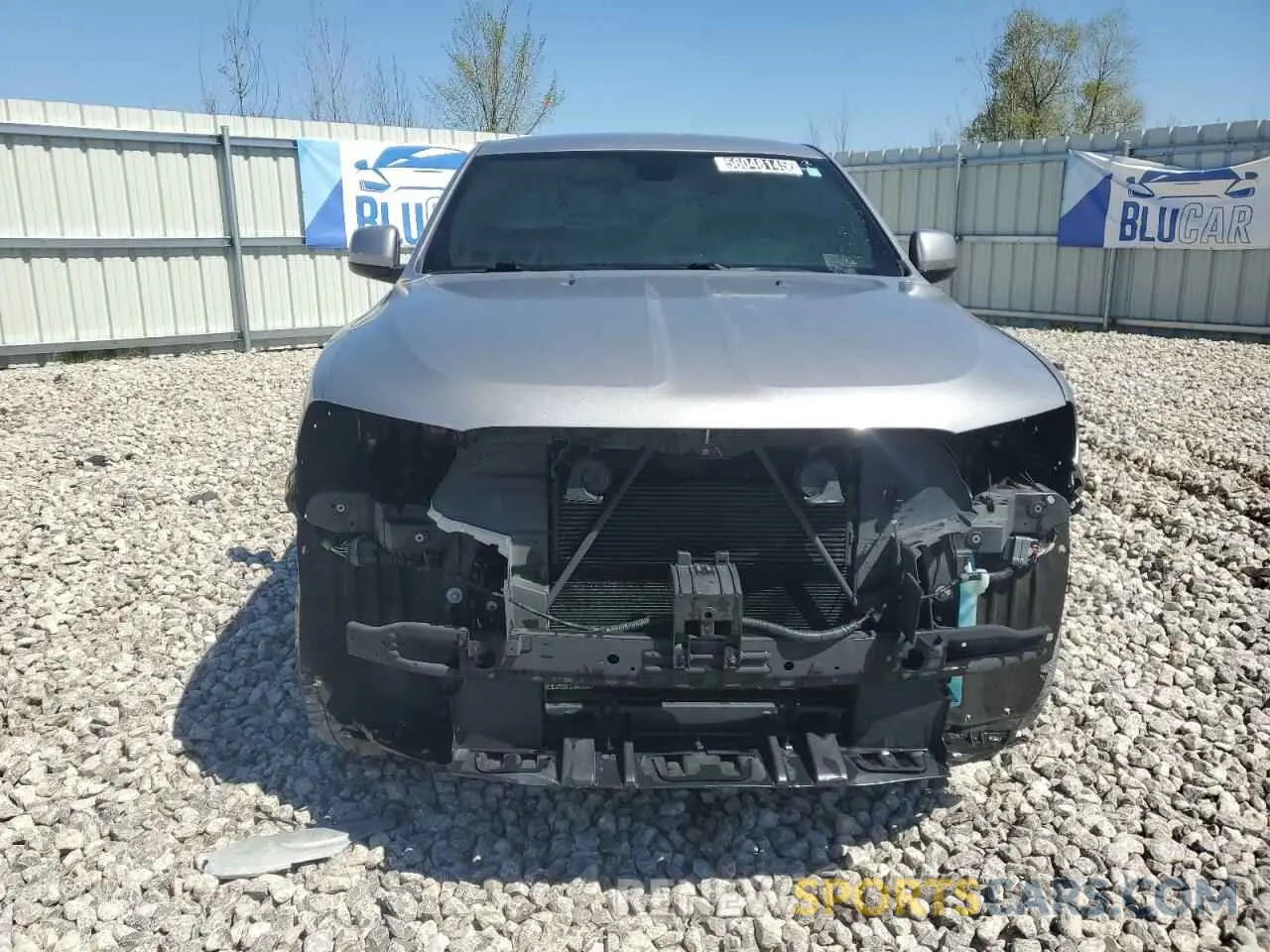5 Photograph of a damaged car 1C4RDJAG4MC547368 DODGE DURANGO 2021
